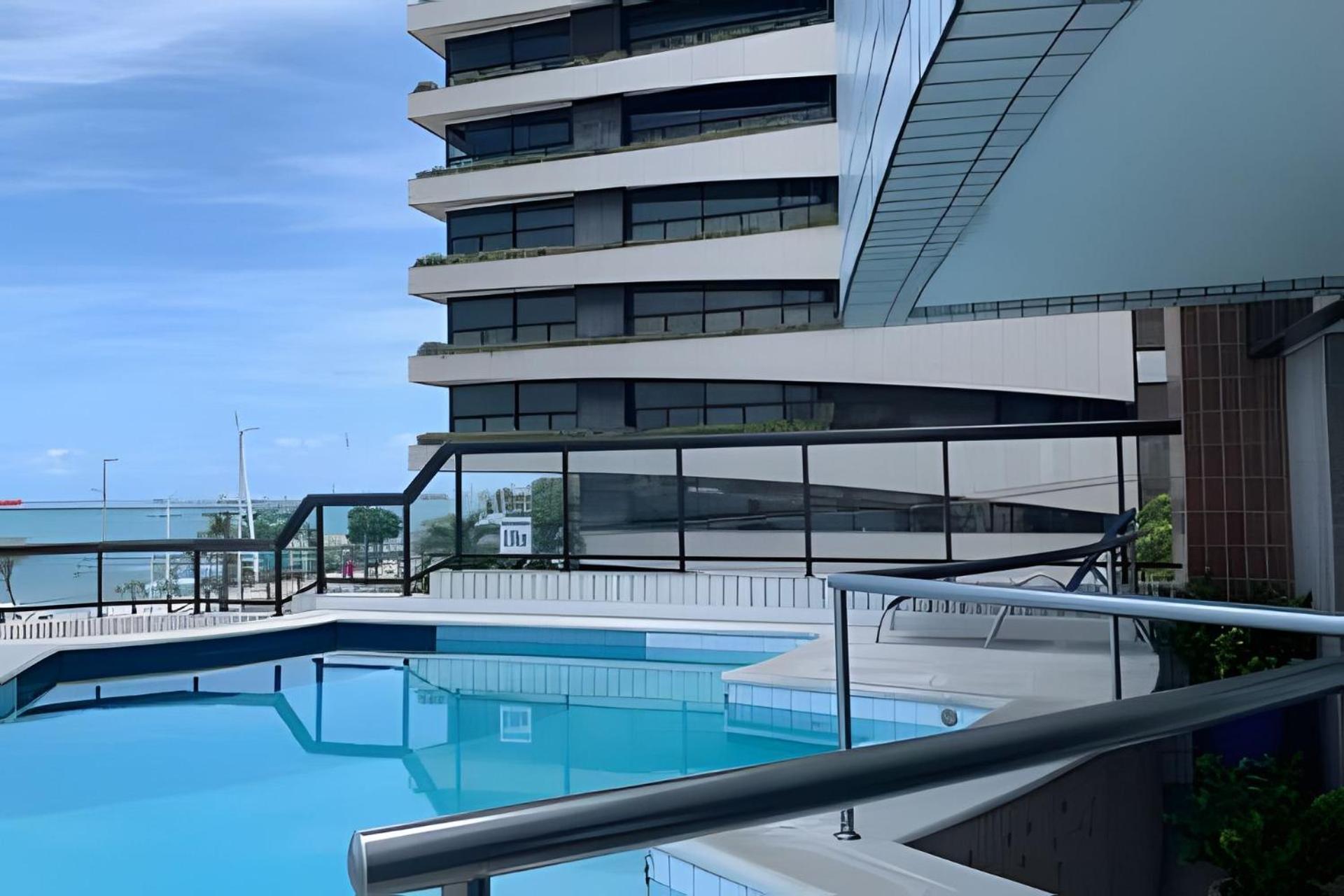 Апартаменти Hosts Br - Flat Frente Mar Na Beira Mar Форталеза Екстер'єр фото