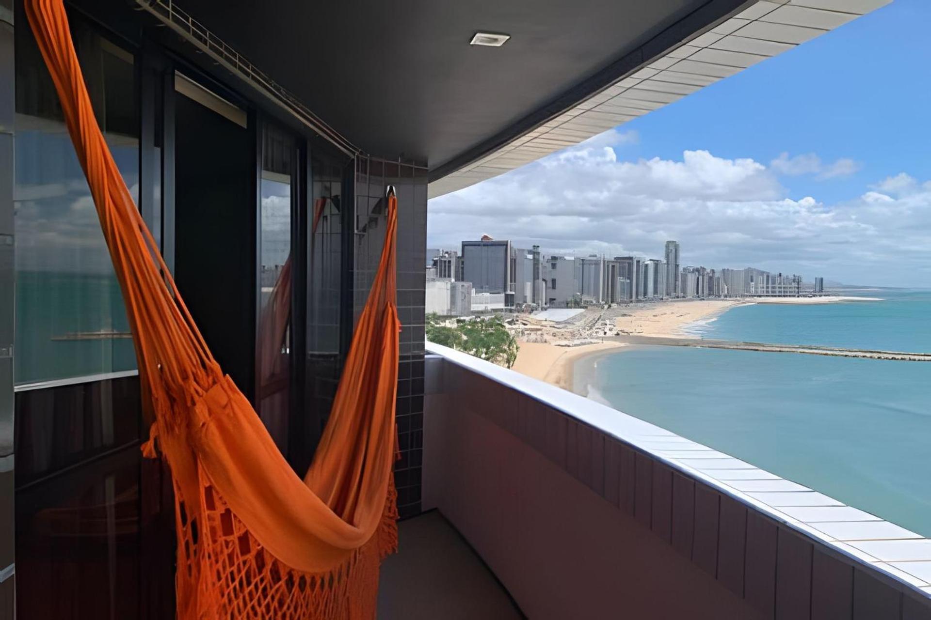 Апартаменти Hosts Br - Flat Frente Mar Na Beira Mar Форталеза Екстер'єр фото